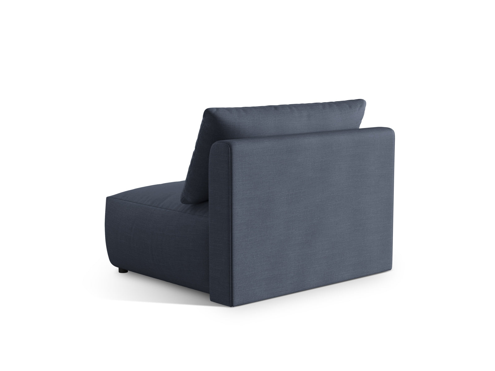 Eleganter Chris Modul Armless 1 Sitzer in sanftem Hellgrün, ideal für moderne Wohnräume und kreative Möbelanordnungen.