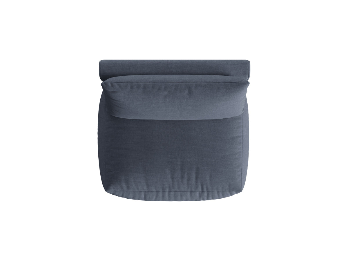 Chris Modul Armless 1 Sitzer in Light Green-LINS präsentiert im Onlineshop von KAQTU Design AG. Modulares Sofa ist von Micadoni