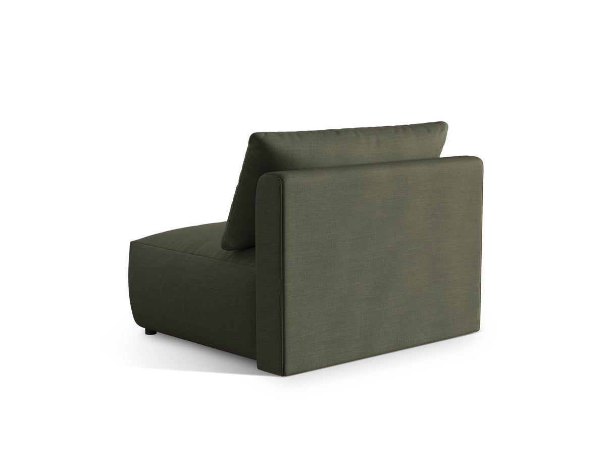 Chris Modul Armless 1 Sitzer in Muted Blue-LINS präsentiert im Onlineshop von KAQTU Design AG. Modulares Sofa ist von Micadoni
