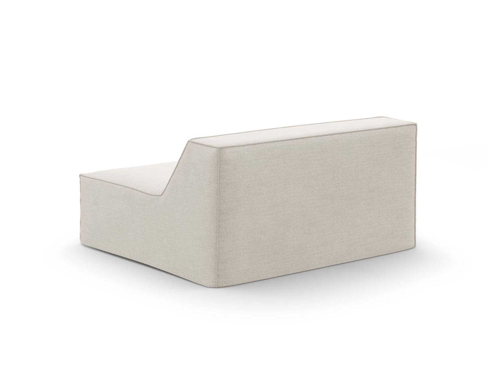Jodie Modul Armless 1 Sitzer in Natural präsentiert im Onlineshop von KAQTU Design AG. Modulares Sofa ist von Micadoni