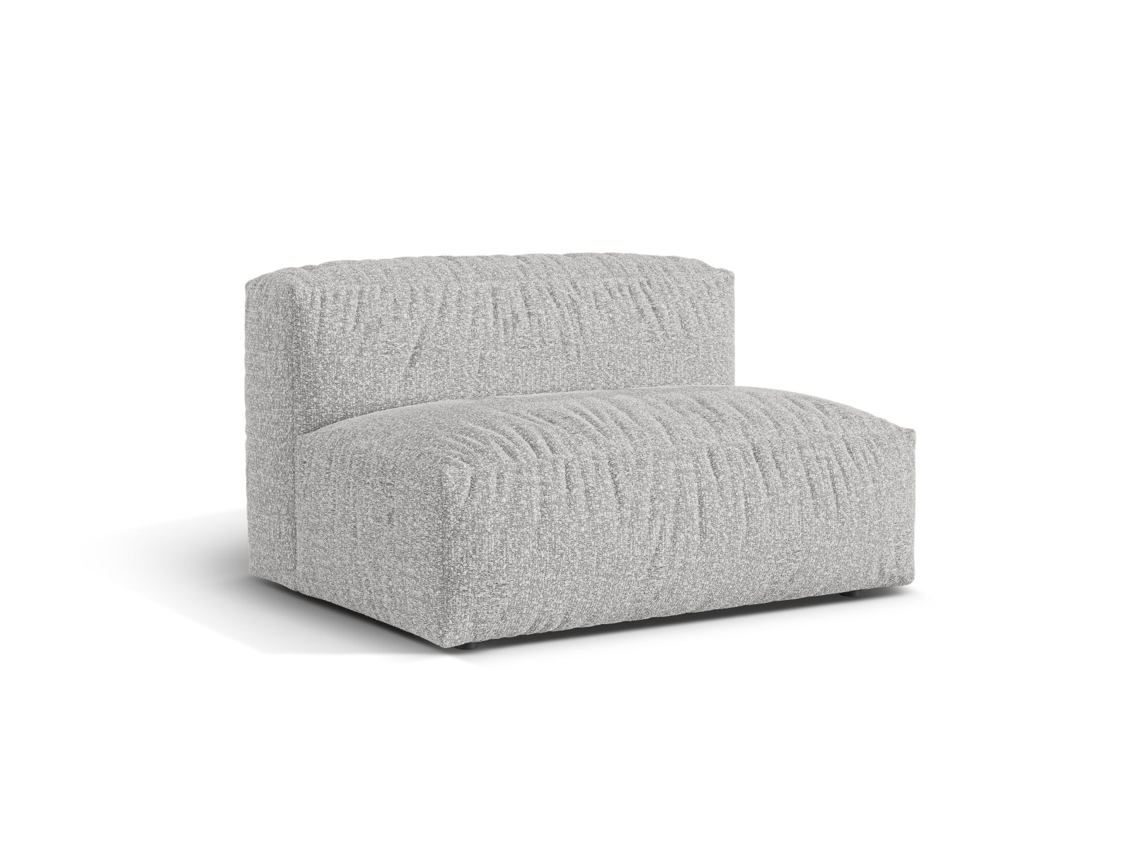 Elegantes 1-Sitzer Sofa Martina Wide in stilvollem Silber, ideal für moderne Wohnräume. Hochwertige Verarbeitung von Micadoni.
