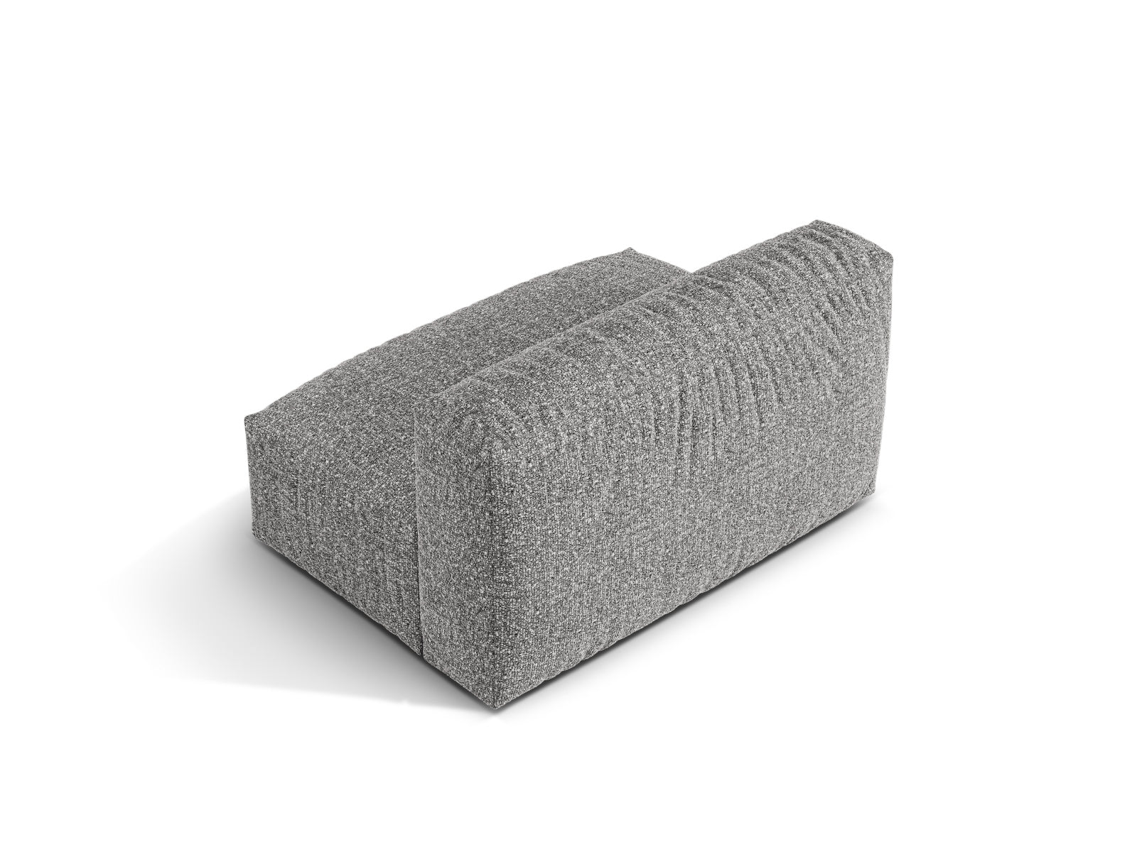 Elegantes 1-Sitzer Sofa Martina Wide in modernem Graphit, ideal für stilvolle Wohnräume und flexible Gestaltungsmöglichkeiten.