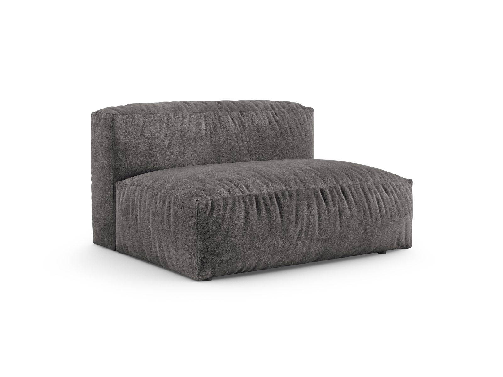 Elegantes 1-Sitzer Sofa Martina Wide XL in stilvollem Grau, ideal für moderne Wohnräume. Teil der modularen Sofa-Kollektion von Micadoni.