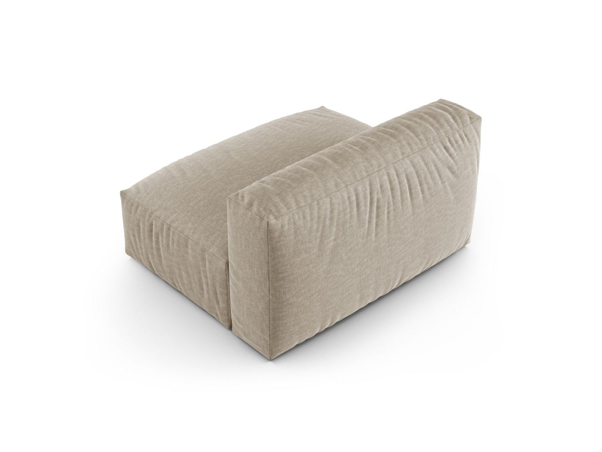 1-Sitzer Sofa Martina Wide XL in Light Beige-Boston präsentiert im Onlineshop von KAQTU Design AG. Modulares Sofa ist von Micadoni