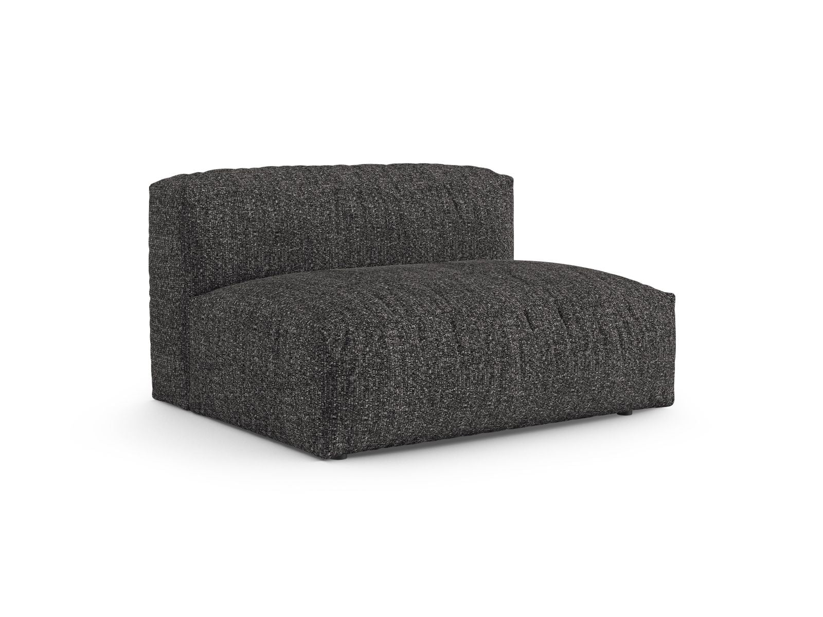 Elegantes 1-Sitzer Sofa Martina Wide XL in Anthrazit, ideal für moderne Wohnräume. Teil der modularen Sofa-Kollektion von Micadoni.