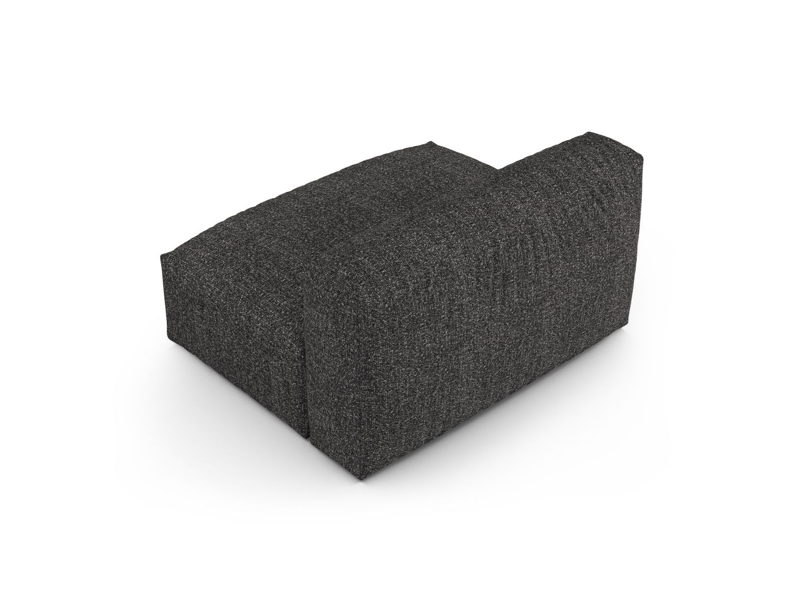 Elegantes 1-Sitzer Sofa Martina Wide XL in tiefem Grau, ideal für moderne Wohnräume und flexible Gestaltungsmöglichkeiten.