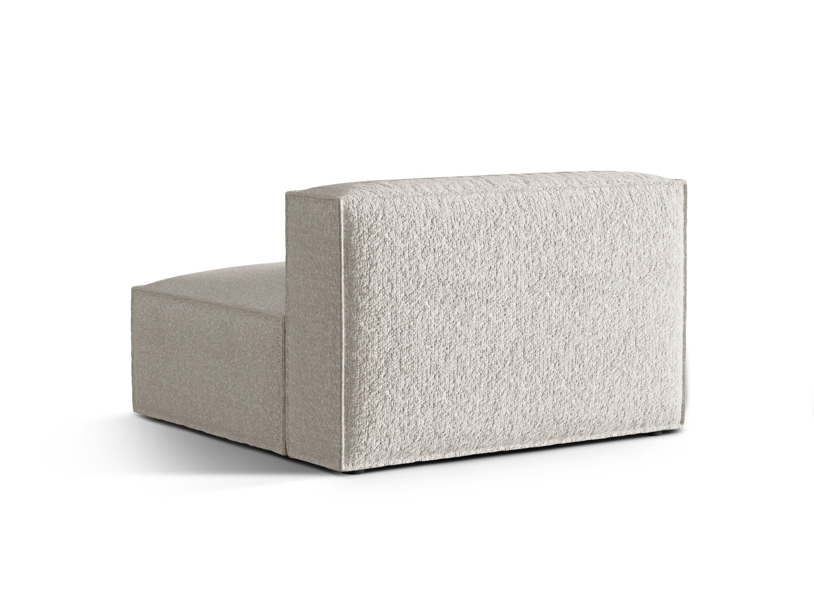 Nuria Modul Armless 2 Sitzer in Grey Beige Melange-Monet präsentiert im Onlineshop von KAQTU Design AG. Modulares Sofa ist von Micadoni