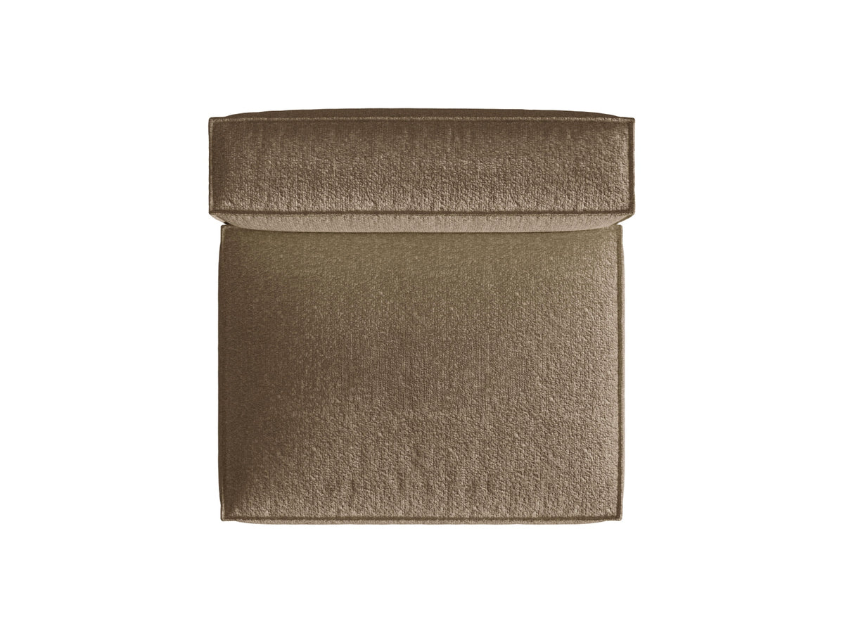 Nuria Modul Armless 2 Sitzer in Cappuccino-Monet präsentiert im Onlineshop von KAQTU Design AG. Modulares Sofa ist von Micadoni