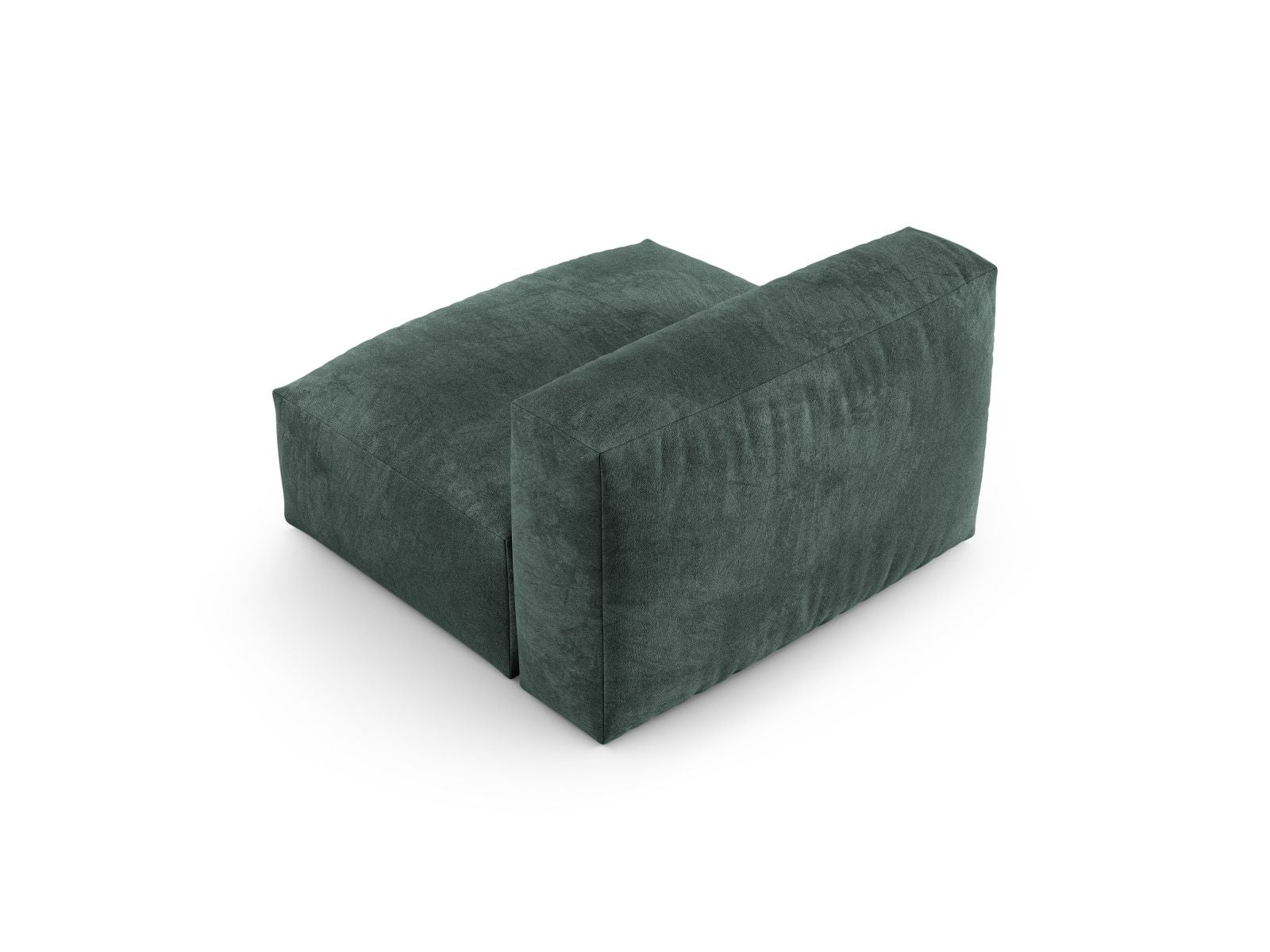 Elegantes 1-Sitzer Sofa Martina XL in Petrol-Vogue, ideal für moderne Wohnräume. Flexibles, modulares Design für individuelle Gestaltung.