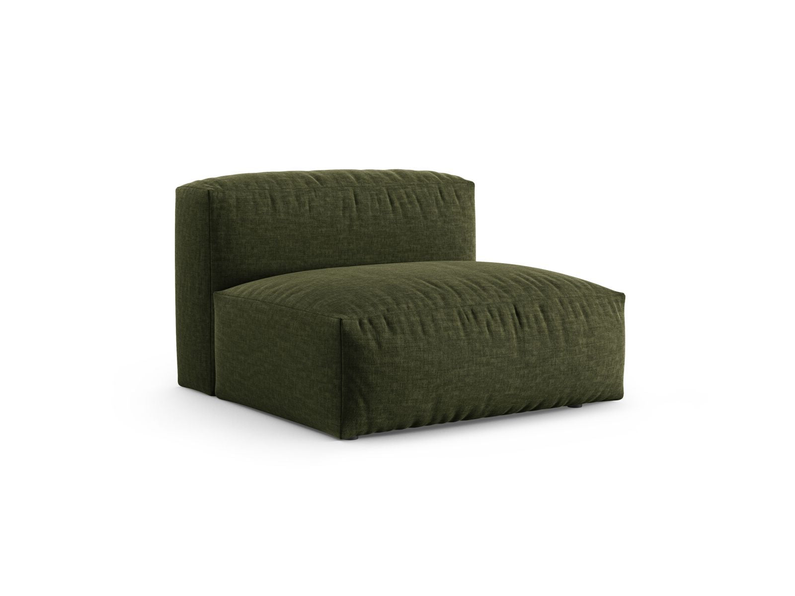 Elegantes 1-Sitzer Sofa Martina XL in einem stilvollen Grünton, ideal für moderne Wohnräume und vielseitige Kombinationen.