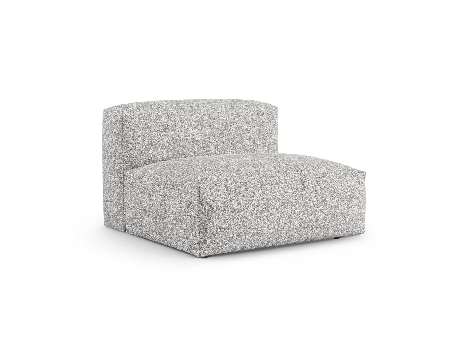 Elegantes 1-Sitzer Sofa Martina XL in stilvollem Silver-Monet, ideal für moderne Wohnräume. Teil der modularen Sofa-Kollektion von Micadoni.