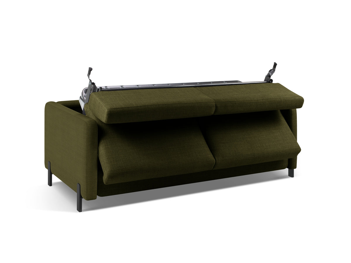 Gloria Sofa mit Schlaffunktion 2 Sitzer in Green-Bjorn präsentiert im Onlineshop von KAQTU Design AG. Bettsofa ist von Micadoni