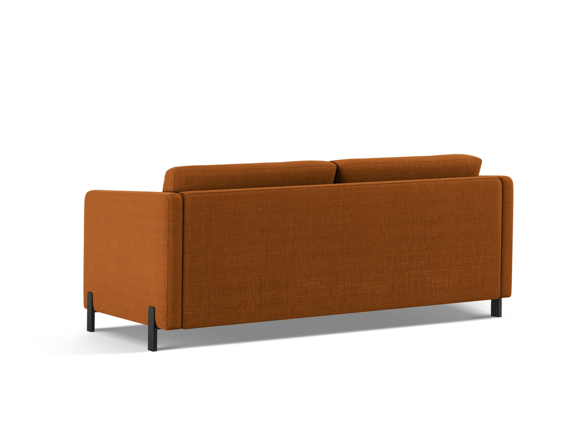 Gloria Sofa mit Schlaffunktion 2 Sitzer in Brick-Bjorn präsentiert im Onlineshop von KAQTU Design AG. Bettsofa ist von Micadoni