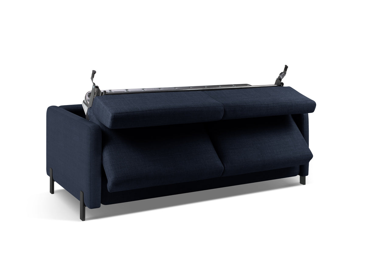 Gloria Sofa mit Schlaffunktion 2 Sitzer in Blue-Bjorn präsentiert im Onlineshop von KAQTU Design AG. Bettsofa ist von Micadoni