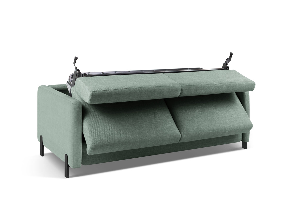 Gloria Sofa mit Schlaffunktion 2 Sitzer in Mint-Bjorn präsentiert im Onlineshop von KAQTU Design AG. Bettsofa ist von Micadoni