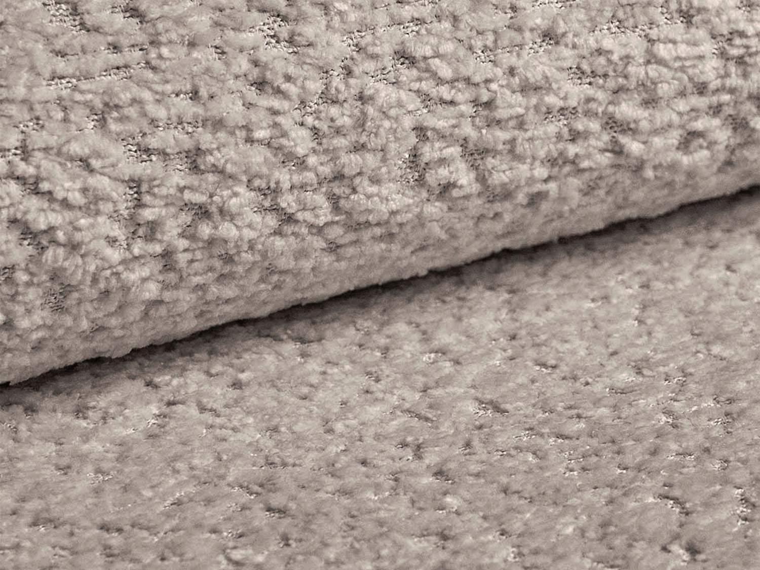 Elegantes Lido 2-Sitzer Bettsofa in Warm Grey, ideal für moderne Wohnräume und als praktisches Schlafsofa für Gäste.
