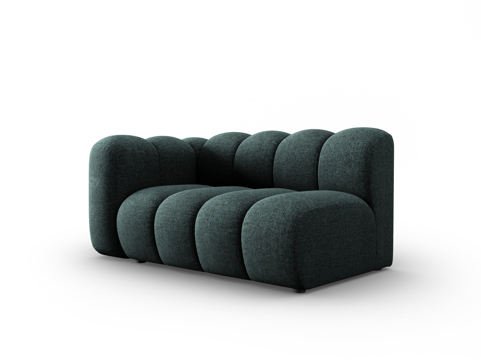 Lupine Modular Sofa links 2 Sitzer in Petrol präsentiert im Onlineshop von KAQTU Design AG. Modulares Sofa ist von Micadoni