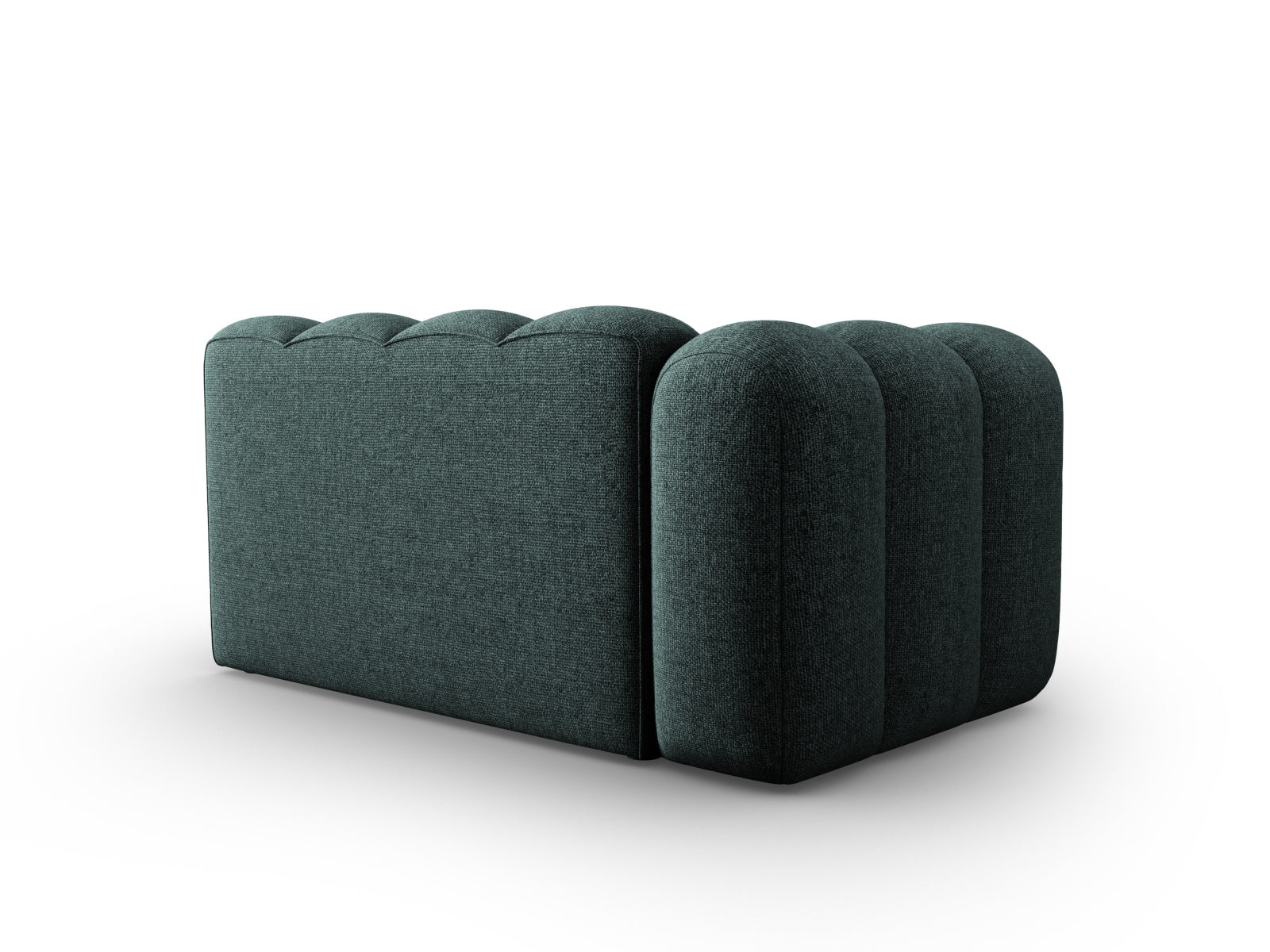 Lupine Modular Sofa links 2 Sitzer in Petrol präsentiert im Onlineshop von KAQTU Design AG. Modulares Sofa ist von Micadoni