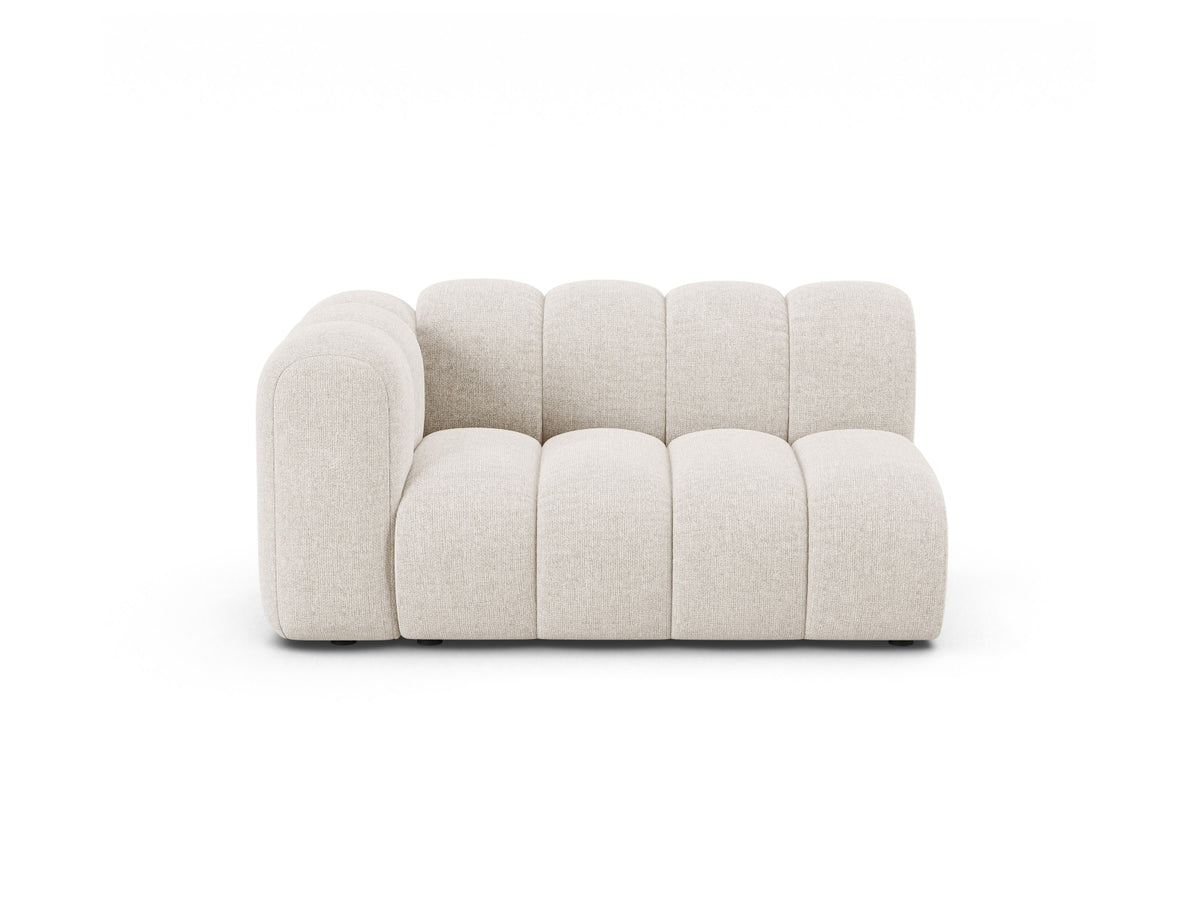 Lupine Modular Sofa links 2 Sitzer in Light Beige-Eden präsentiert im Onlineshop von KAQTU Design AG. Modulares Sofa ist von Micadoni
