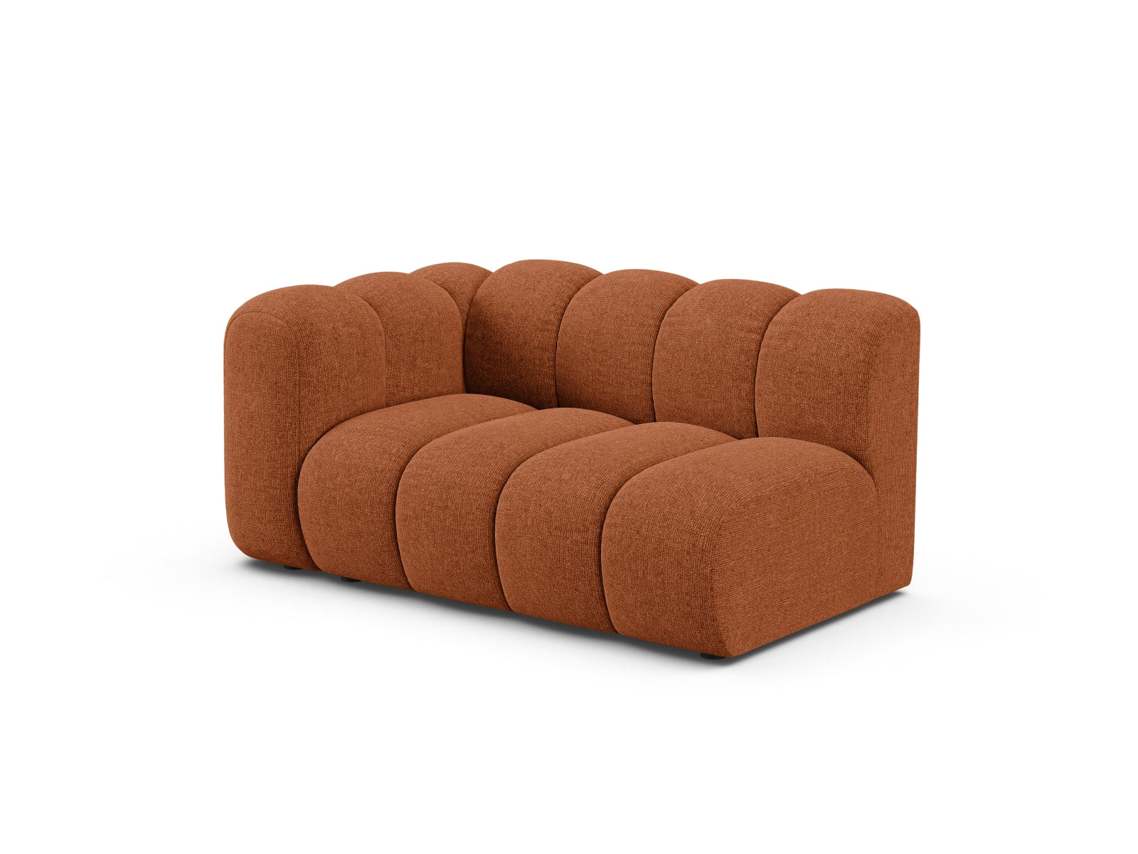 Lupine Modular Sofa links 2 Sitzer in Brick präsentiert im Onlineshop von KAQTU Design AG. Modulares Sofa ist von Micadoni