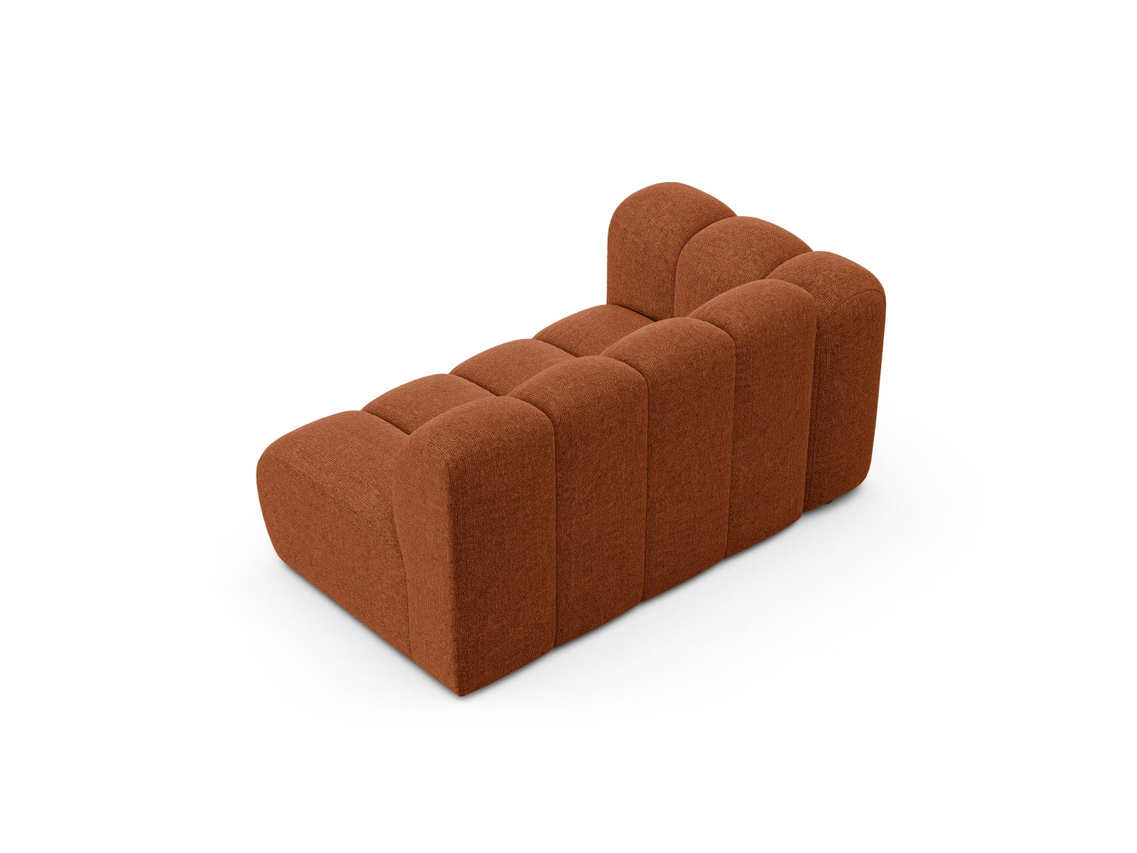 Lupine Modular Sofa links 2 Sitzer in Brick präsentiert im Onlineshop von KAQTU Design AG. Modulares Sofa ist von Micadoni
