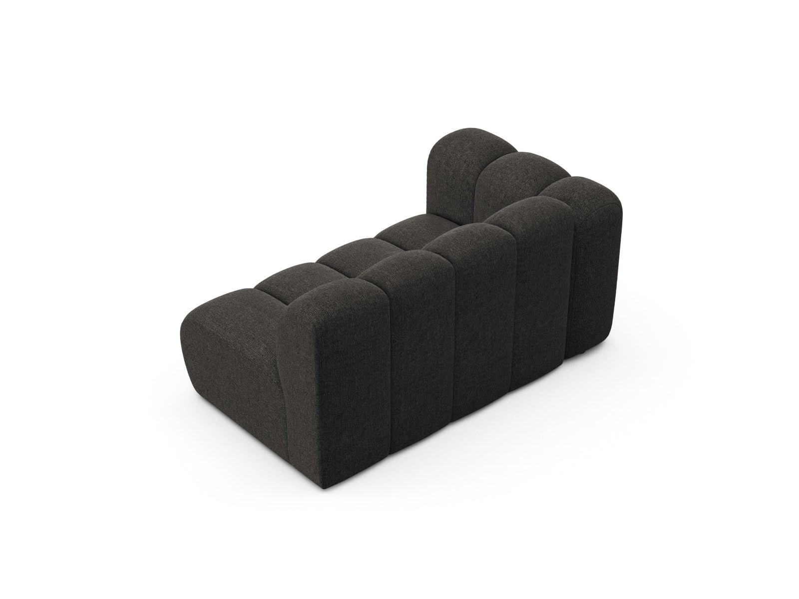 Lupine Modular Sofa links 2 Sitzer in Dark Grey-Eden präsentiert im Onlineshop von KAQTU Design AG. Modulares Sofa ist von Micadoni