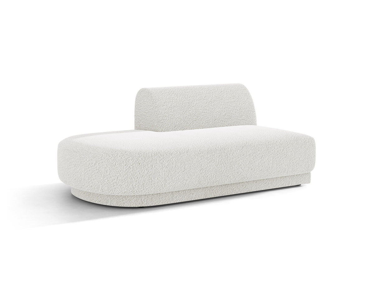 Miley Sitting Module Open links 2 Sitzer in White-Baloo präsentiert im Onlineshop von KAQTU Design AG. Modulares Sofa ist von Micadoni
