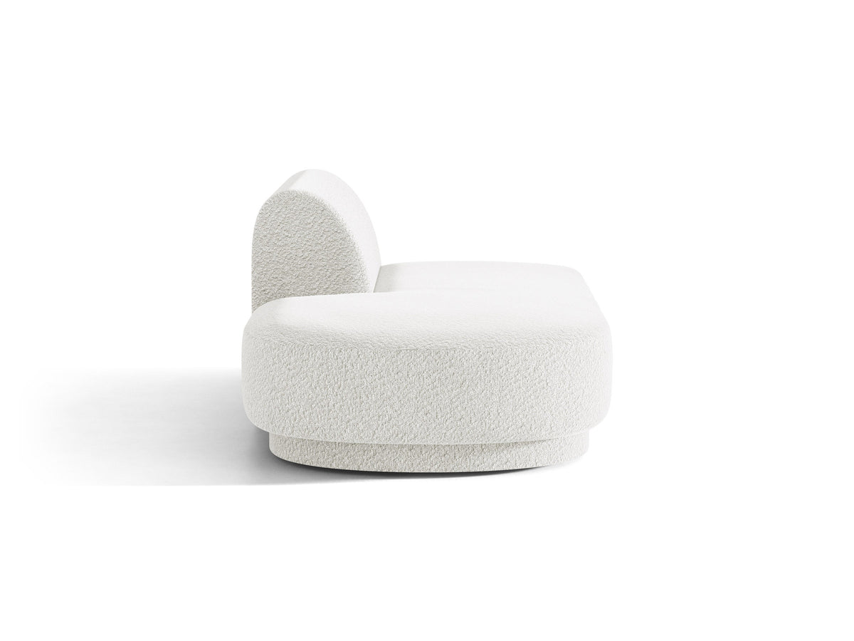 Miley Sitting Module Open links 2 Sitzer in White-Baloo präsentiert im Onlineshop von KAQTU Design AG. Modulares Sofa ist von Micadoni