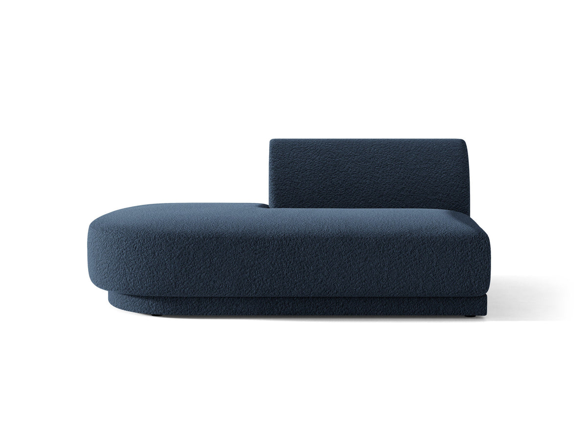 Miley Sitting Module Open links 2 Sitzer in Dark Blue-Baloo präsentiert im Onlineshop von KAQTU Design AG. Modulares Sofa ist von Micadoni