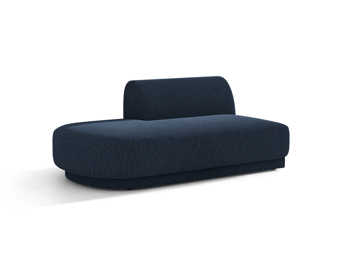Miley Sitting Module Open links 2 Sitzer in Dark Blue-Baloo präsentiert im Onlineshop von KAQTU Design AG. Modulares Sofa ist von Micadoni