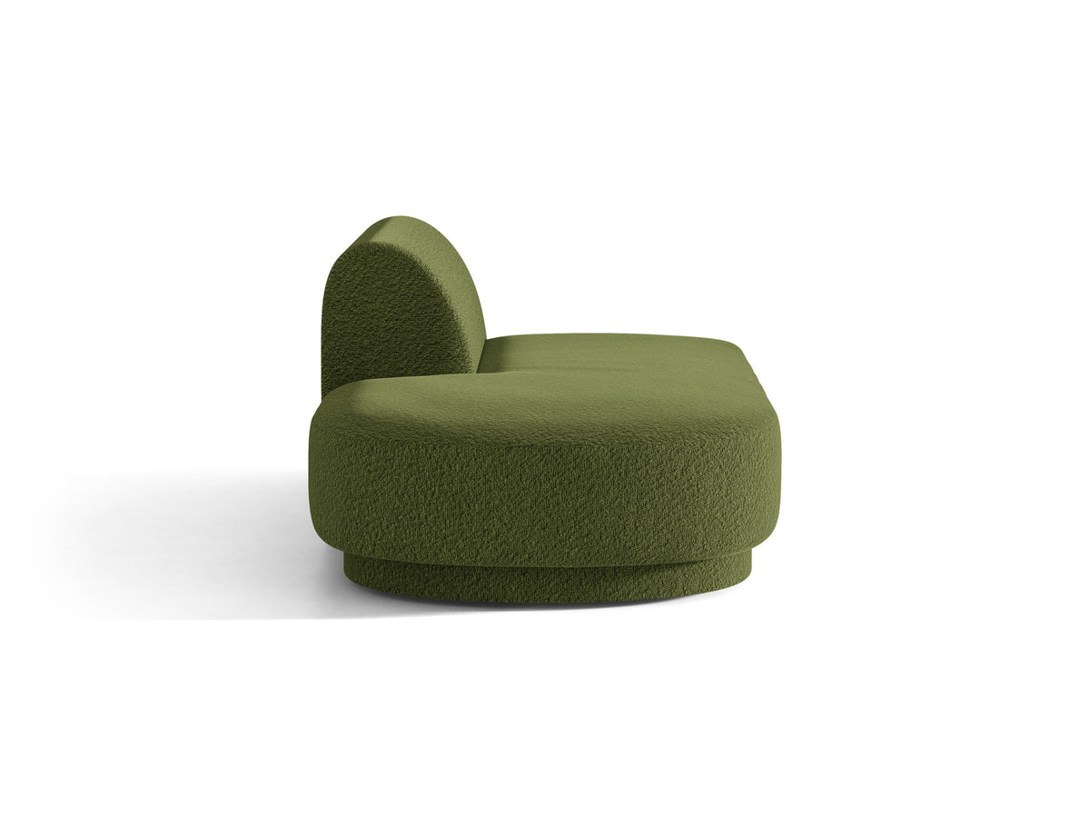 Miley Sitting Module Open links 2 Sitzer in Dark Olive Green-Baloo präsentiert im Onlineshop von KAQTU Design AG. Modulares Sofa ist von Micadoni