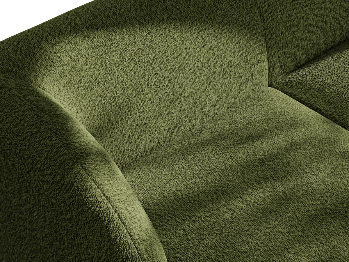 Miley Sitting Module Open links 2 Sitzer in Dark Olive Green-Baloo präsentiert im Onlineshop von KAQTU Design AG. Modulares Sofa ist von Micadoni