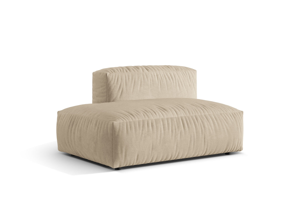 Martina Sofa links 2 Sitzer in Light Beige-Vogue präsentiert im Onlineshop von KAQTU Design AG. L-Sofa links ist von Micadoni