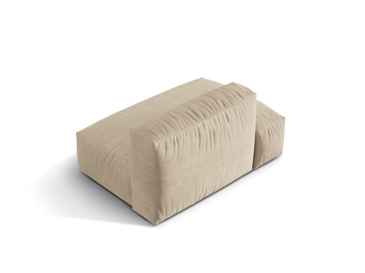 Martina Sofa links 2 Sitzer in Light Beige-Vogue präsentiert im Onlineshop von KAQTU Design AG. L-Sofa links ist von Micadoni