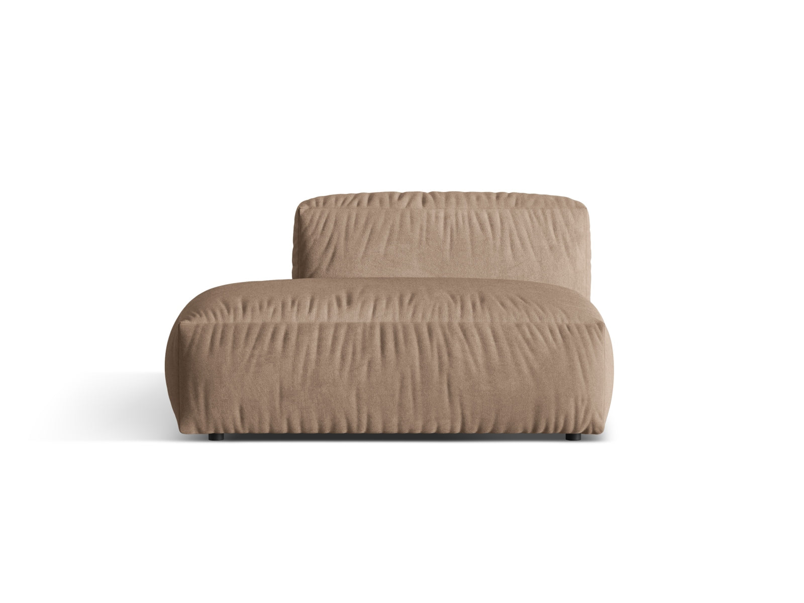 Martina Sofa links 2 Sitzer in Dark Beige-Vogue präsentiert im Onlineshop von KAQTU Design AG. L-Sofa links ist von Micadoni