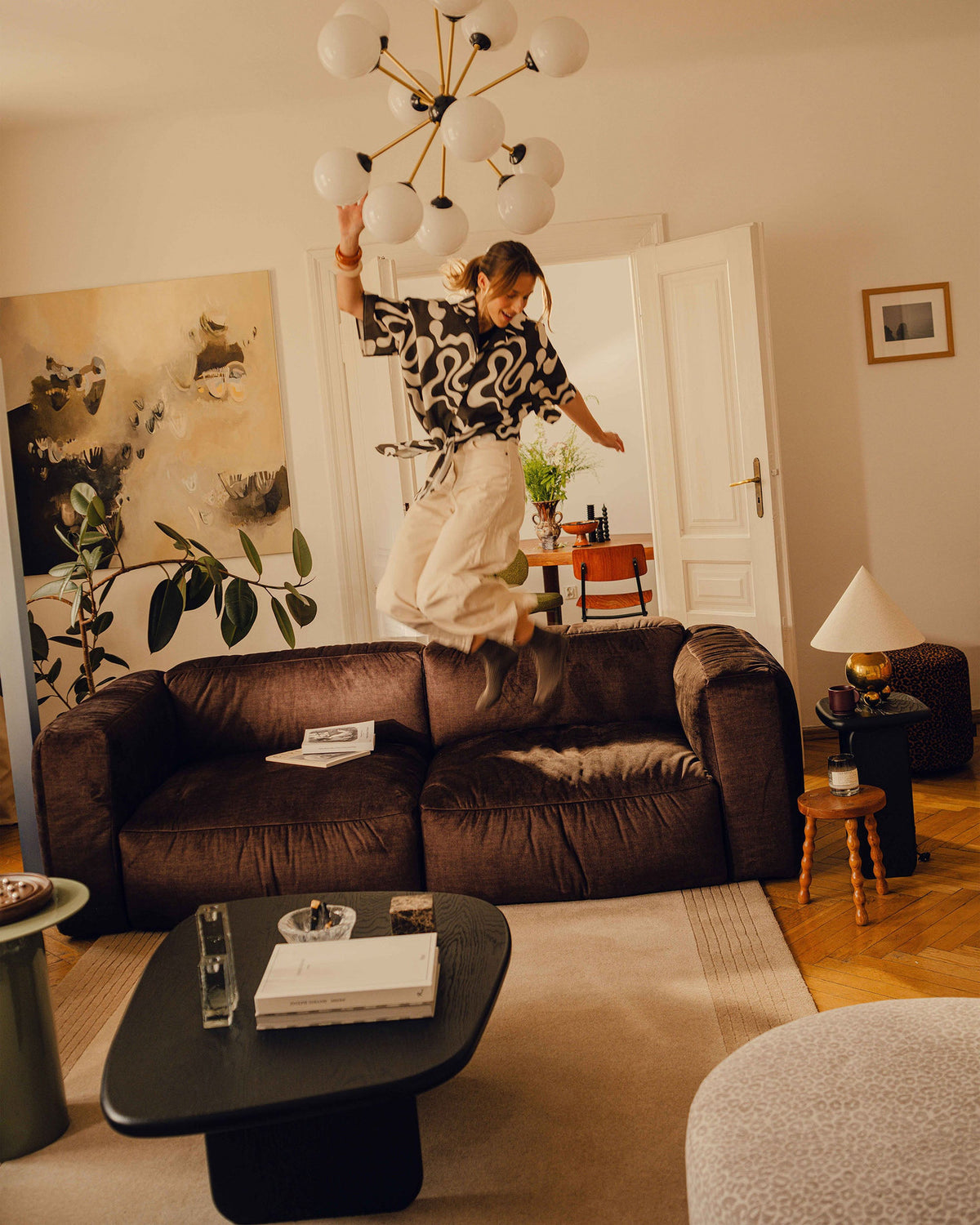 Martina Sofa links 2 Sitzer in Petrol-Vogue präsentiert im Onlineshop von KAQTU Design AG. L-Sofa links ist von Micadoni