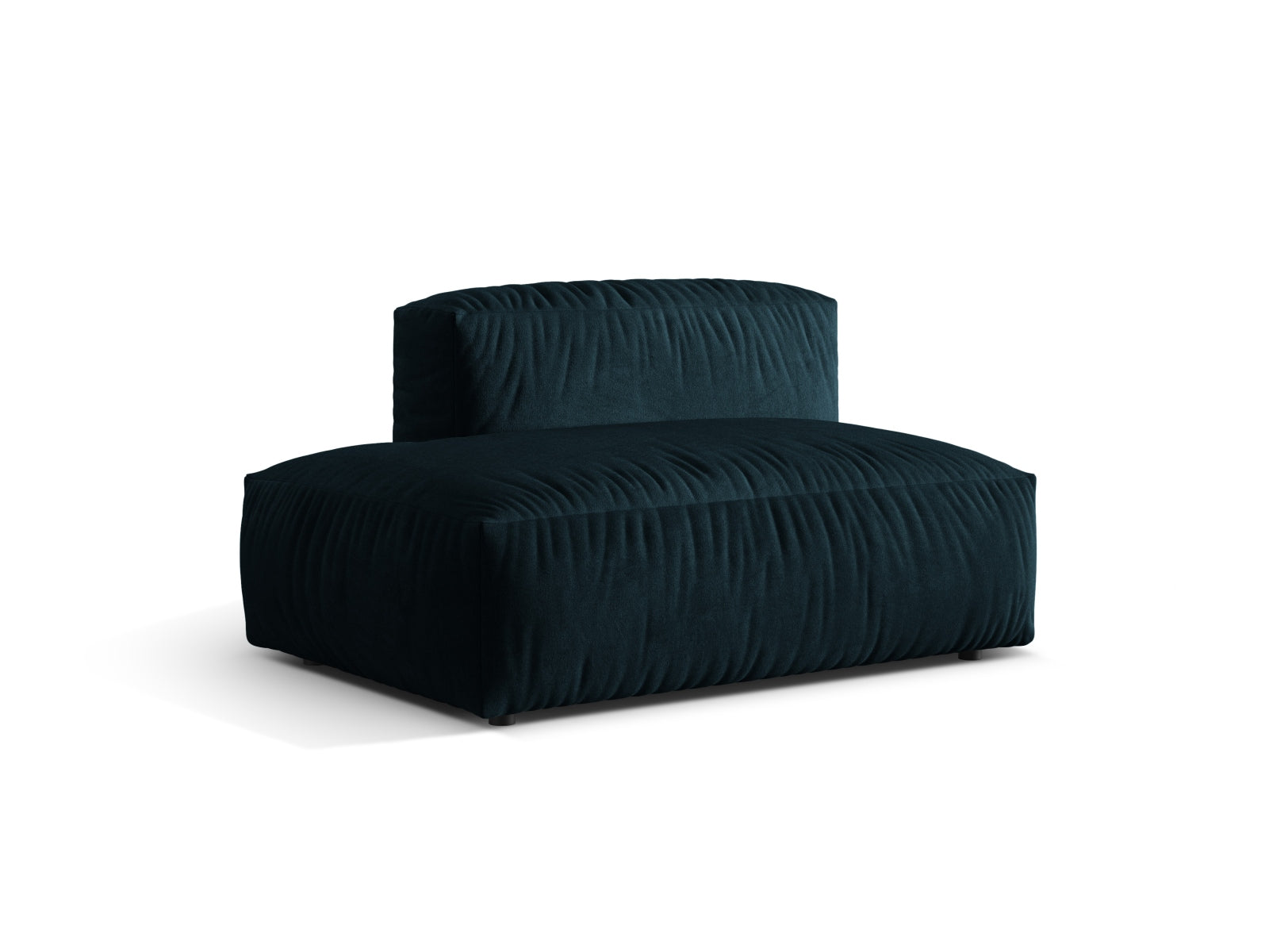 Elegantes Martina Sofa links 2 Sitzer in tiefem Petrol, ideal für stilvolle Wohnräume. Hochwertige Verarbeitung von Micadoni.