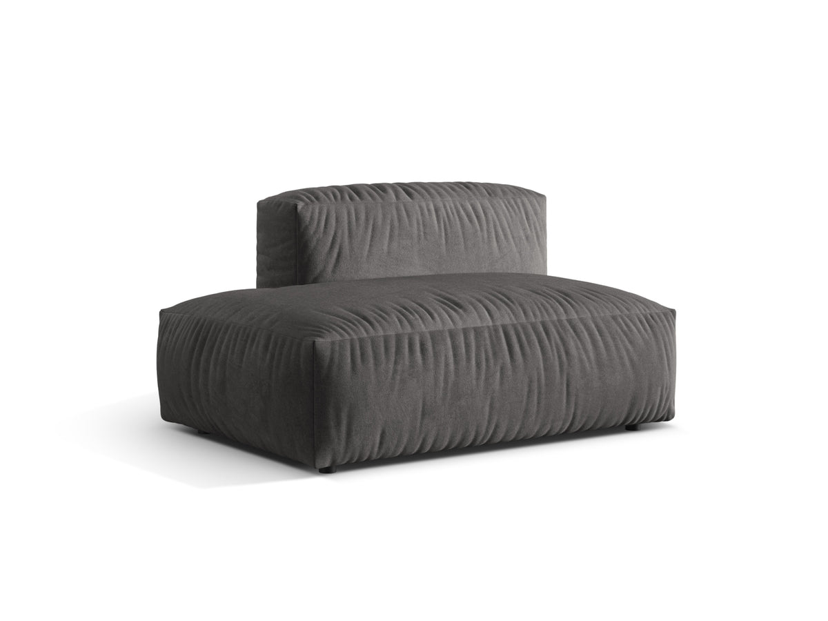 Martina Sofa links 2 Sitzer in Grey-Vogue präsentiert im Onlineshop von KAQTU Design AG. L-Sofa links ist von Micadoni