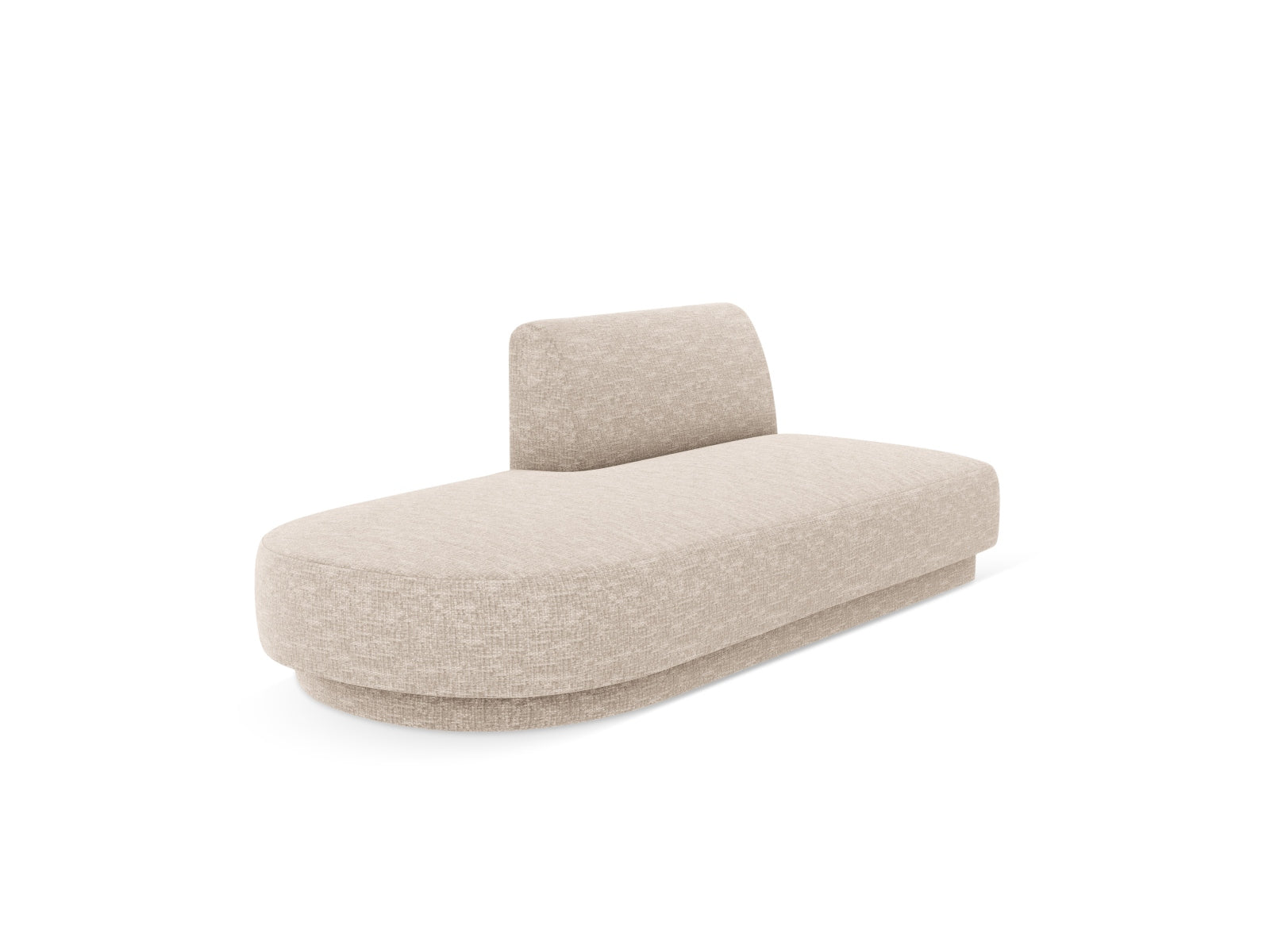 Miley Sitting Module Open links 2 Sitzer in Beige-Haga präsentiert im Onlineshop von KAQTU Design AG. Modulares Sofa ist von Micadoni