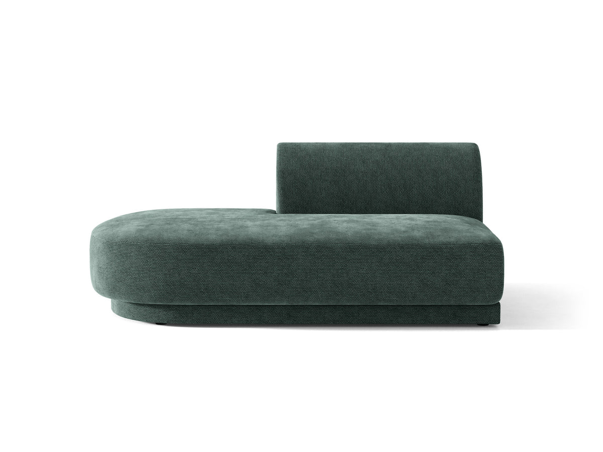 Miley Sitting Module Open links 2 Sitzer in Petrol-Haga präsentiert im Onlineshop von KAQTU Design AG. Modulares Sofa ist von Micadoni