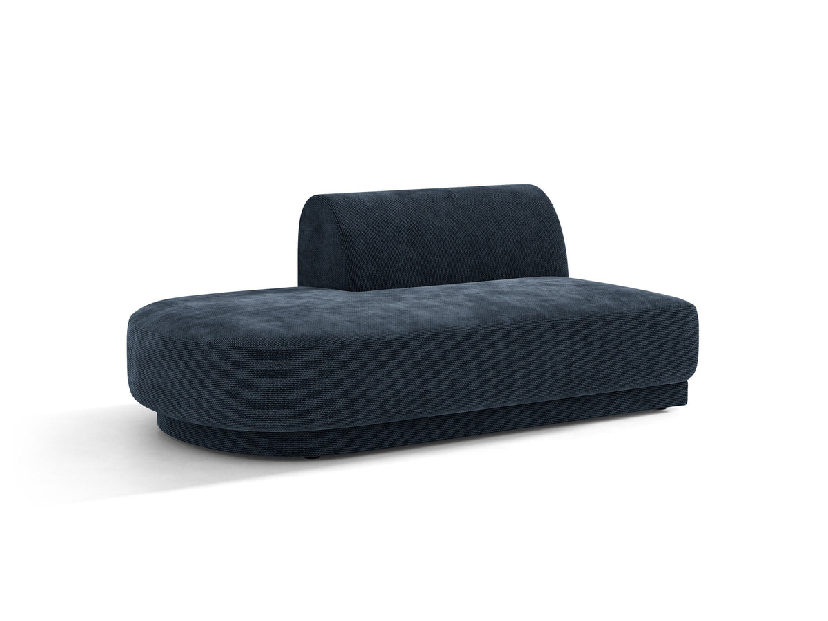Miley Sitting Module Open links 2 Sitzer in Royal Blue-Haga präsentiert im Onlineshop von KAQTU Design AG. Modulares Sofa ist von Micadoni