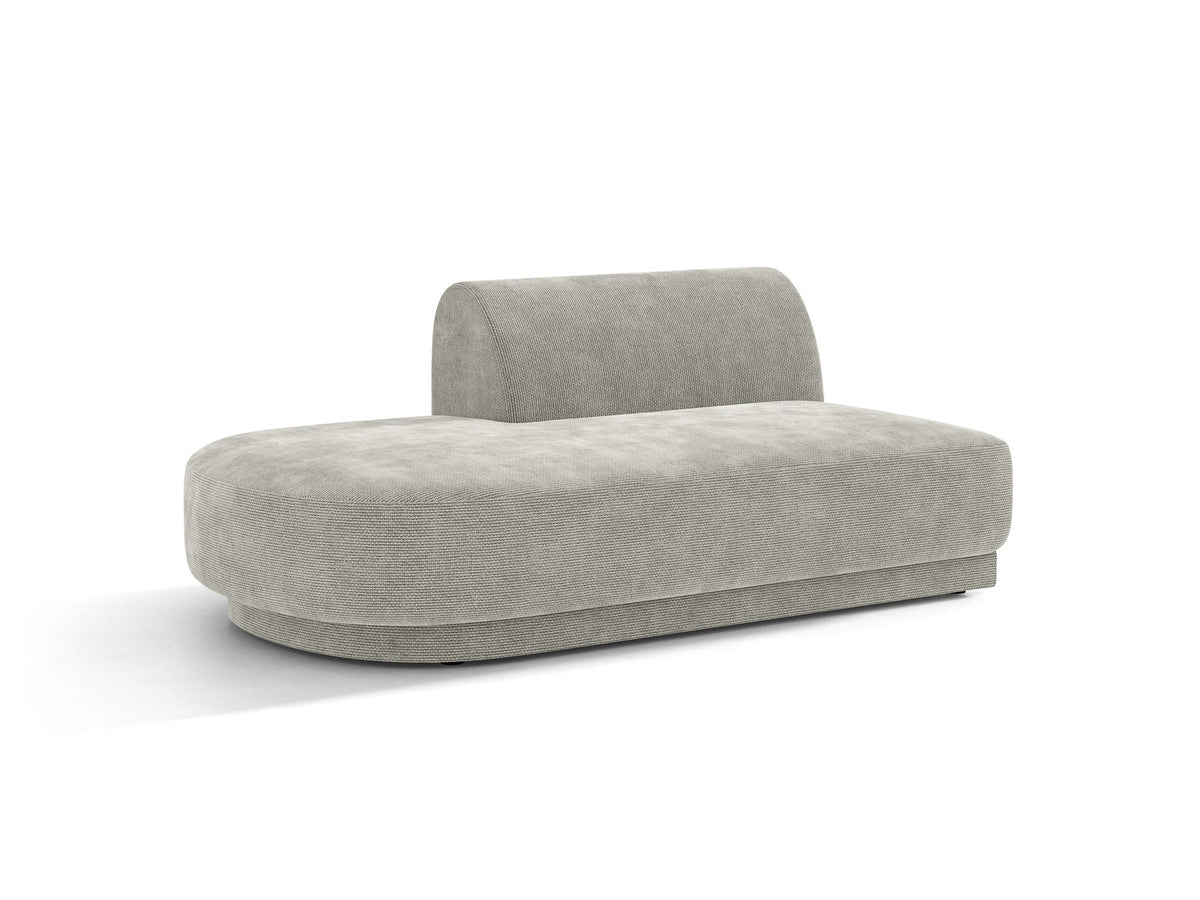 Miley Sitting Module Open links 2 Sitzer in Light Grey-Haga präsentiert im Onlineshop von KAQTU Design AG. Modulares Sofa ist von Micadoni