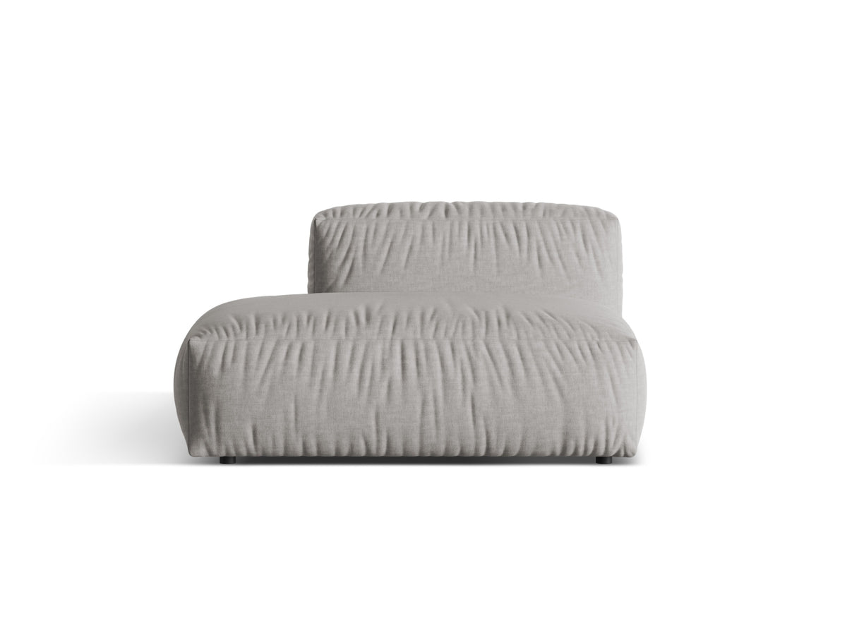 Martina Sofa links 2 Sitzer in Light Grey-Boston präsentiert im Onlineshop von KAQTU Design AG. L-Sofa links ist von Micadoni
