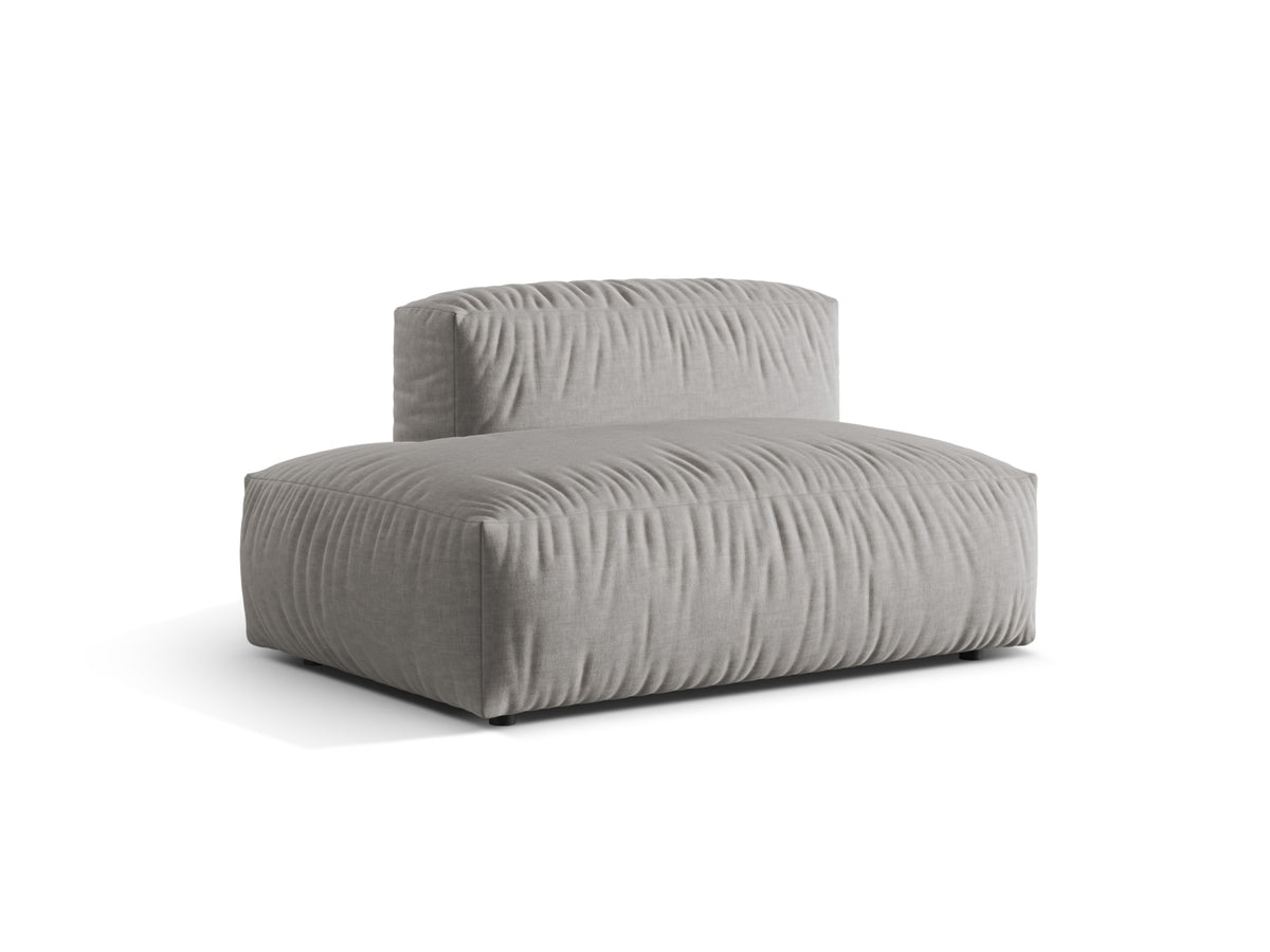 Martina Sofa links 2 Sitzer in Light Grey-Boston präsentiert im Onlineshop von KAQTU Design AG. L-Sofa links ist von Micadoni