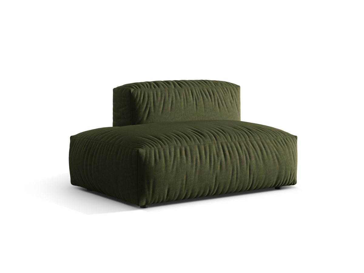 Martina Sofa links 2 Sitzer in Green-Boston präsentiert im Onlineshop von KAQTU Design AG. L-Sofa links ist von Micadoni