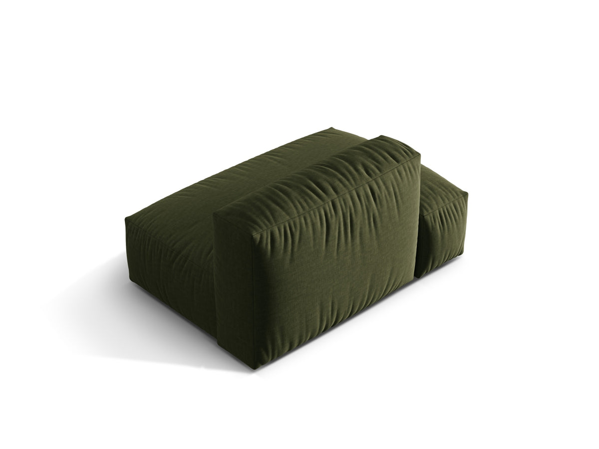 Martina Sofa links 2 Sitzer in Green-Boston präsentiert im Onlineshop von KAQTU Design AG. L-Sofa links ist von Micadoni