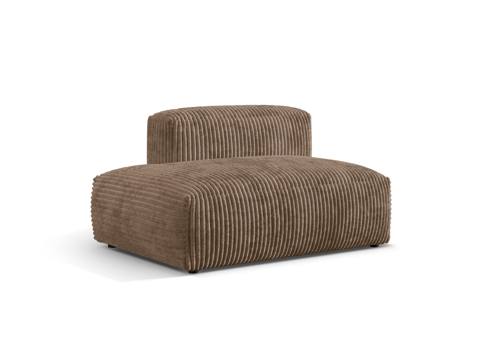 Elegantes Martina Sofa links 2 Sitzer in Acorn-Tilia, ideal für stilvolle Wohnräume. Hochwertige Verarbeitung von Micadoni.