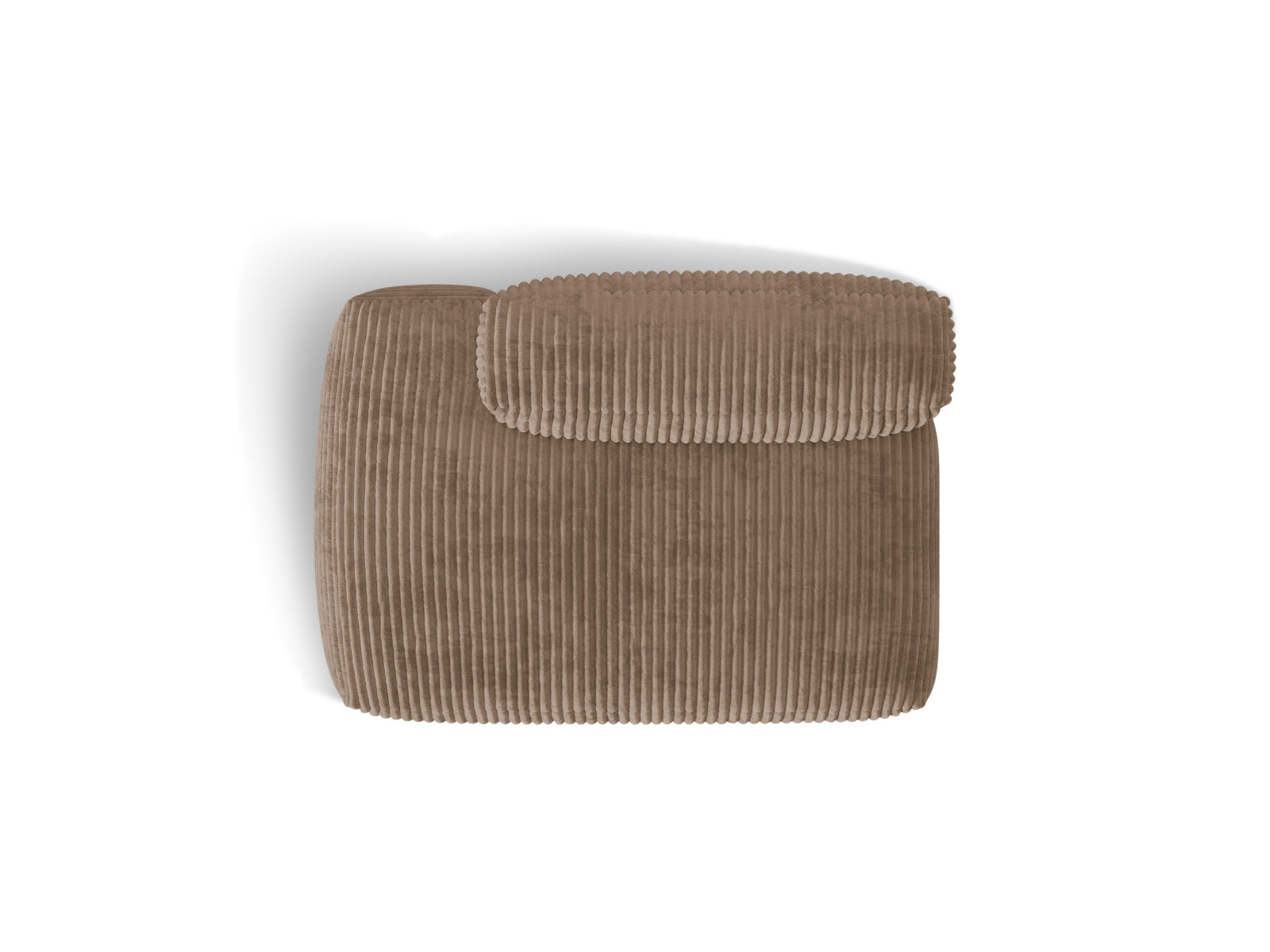 Elegantes 2-Sitzer Sofa Martina links in Acorn-Tilia, ideal für stilvolle Wohnräume. Hochwertige Verarbeitung und modernes Design von Micadoni.