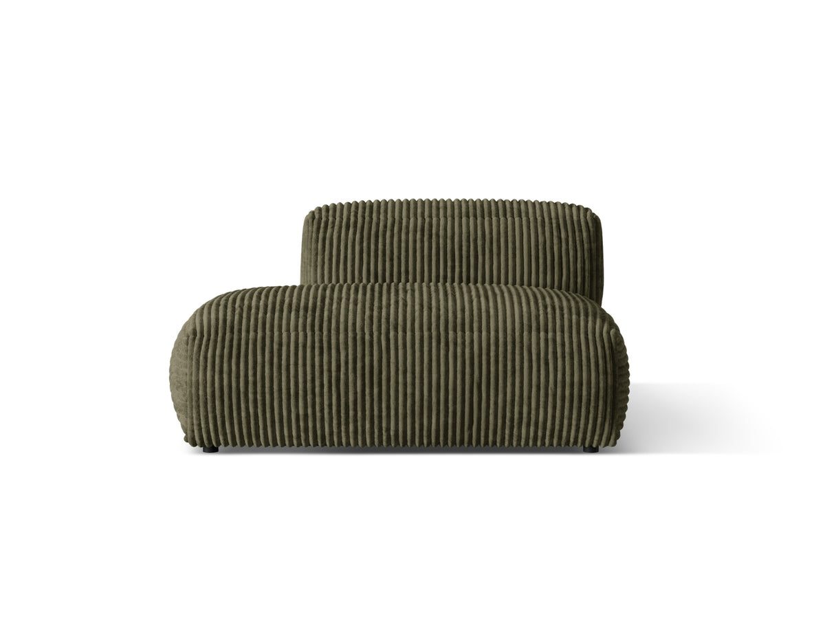 Martina Sofa links 2 Sitzer in Moss Green-Tilia präsentiert im Onlineshop von KAQTU Design AG. L-Sofa links ist von Micadoni