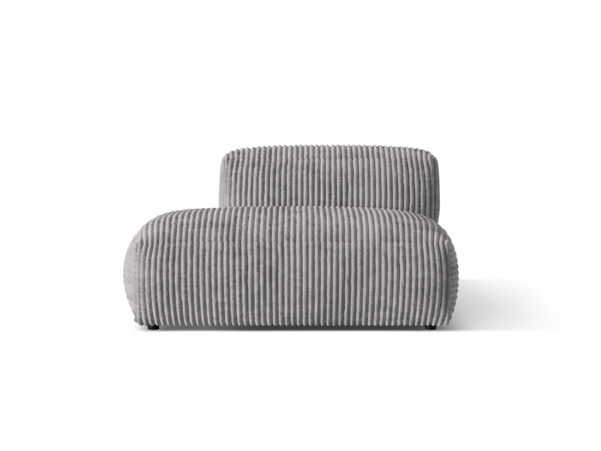 Martina Sofa links 2 Sitzer in Light Grey-Tilia präsentiert im Onlineshop von KAQTU Design AG. L-Sofa links ist von Micadoni